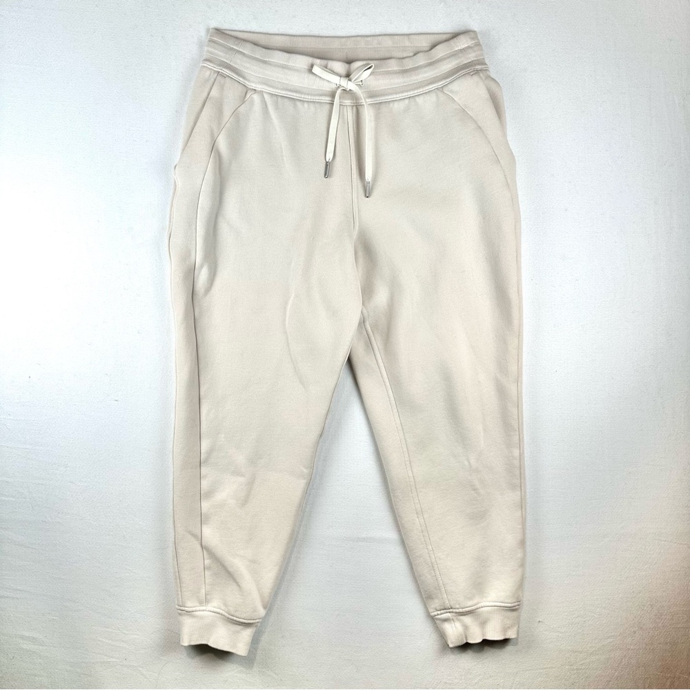 Lululemon Fleece Jogger Sweatpants Pull On Drawstring‎ Athleisure Comfort